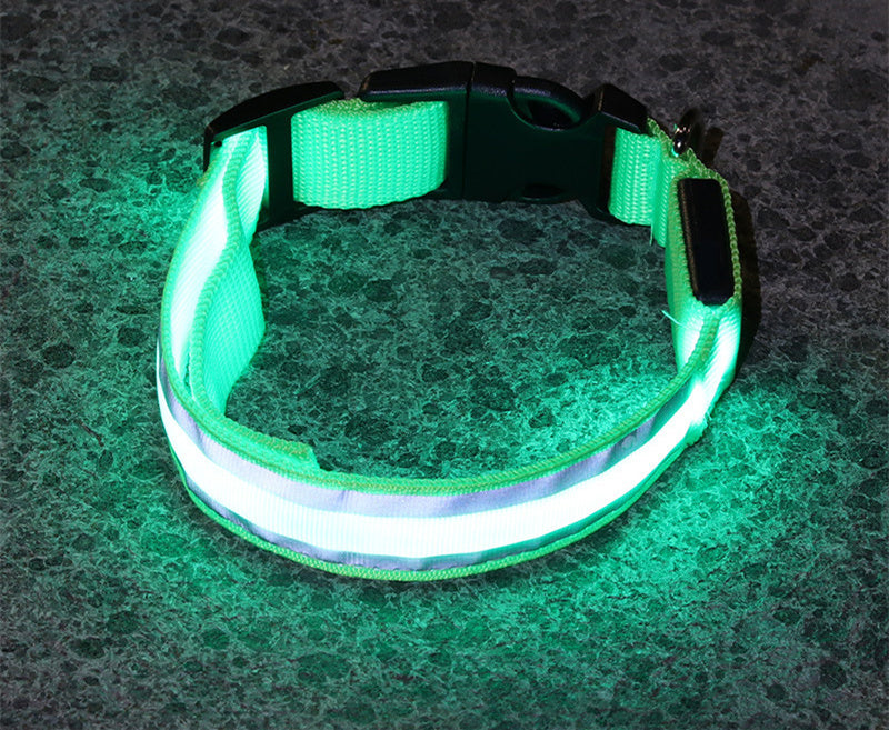 Anti-Lost LED Leuchtendes Hundehalsband Haustierbedarf