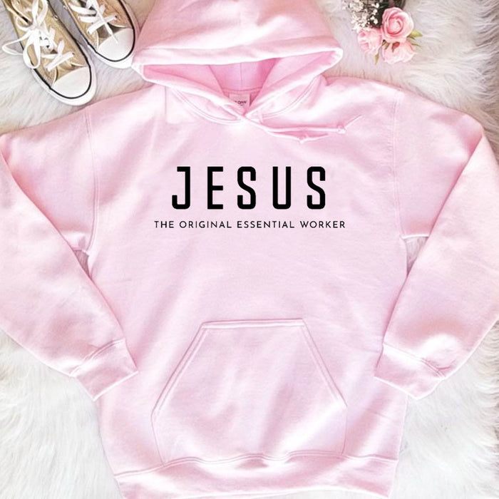 Jesus Christian Kapuzenpullover Damen Hoodie Pullover