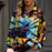 Multi-Color Gradient Coloring 3D Printing Digital Hoodie