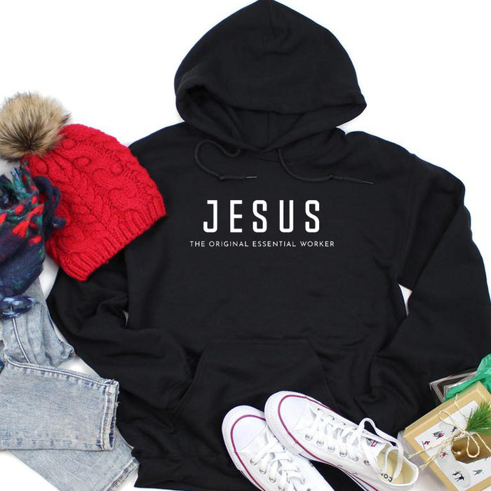 Jesus Christian Kapuzenpullover Damen Hoodie Pullover