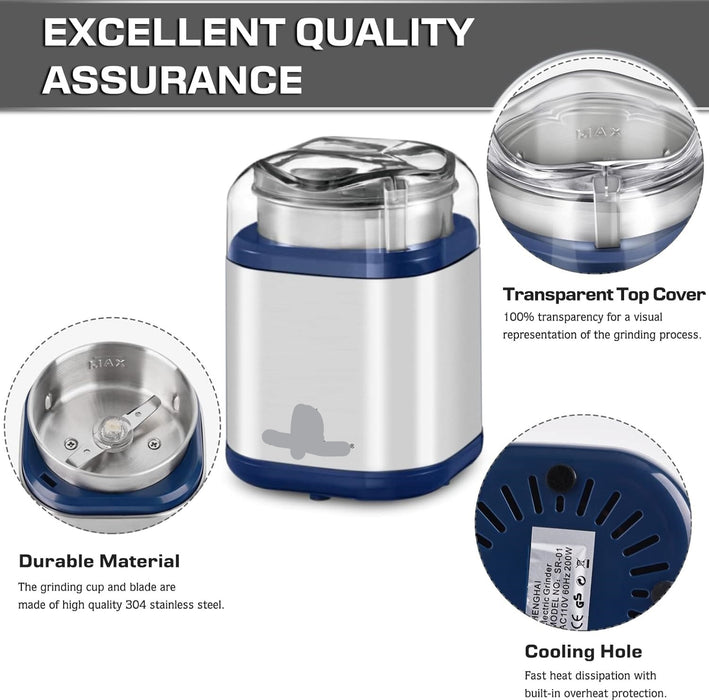 Electric Grinder For Herb