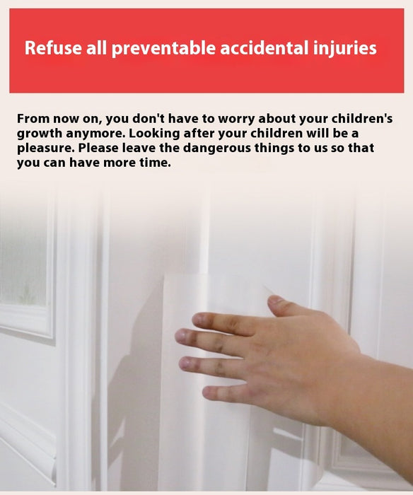 Anti Pinch Hand Door Seam Protection Strip