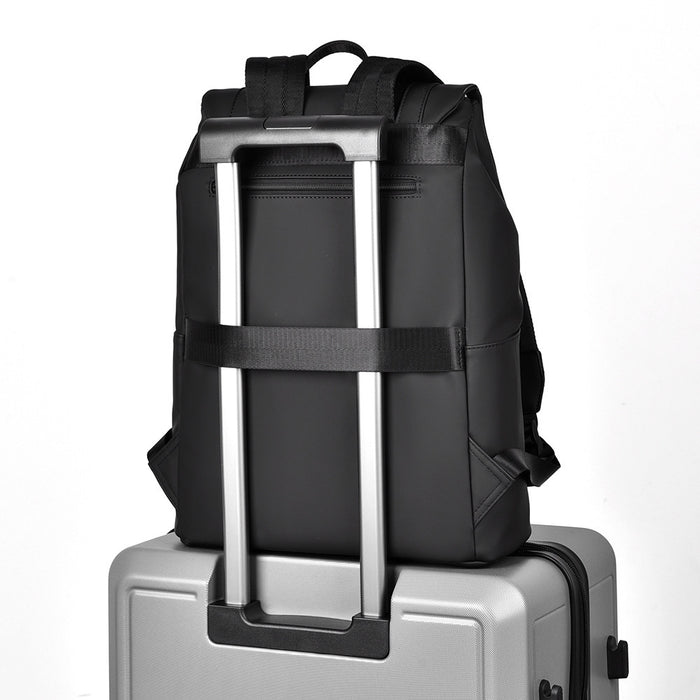 Men's Stylish Backpack With Side Pockets, Great For College And Outdoor Activities, Sturdy & Roomy