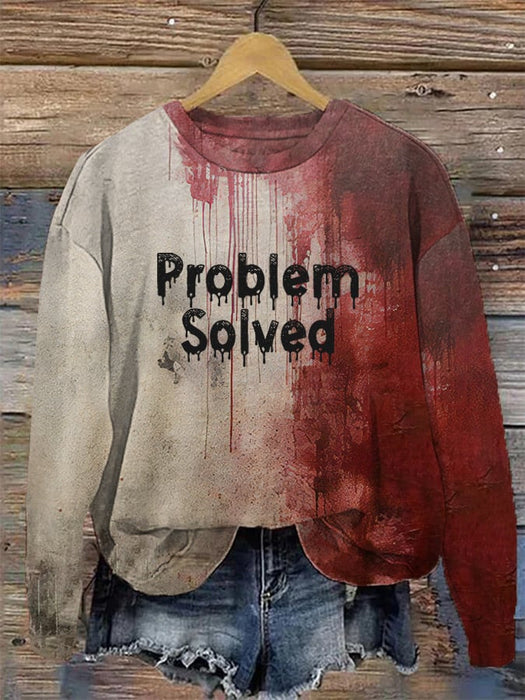 I AM FINE Art Graffiti Roter Hoodie