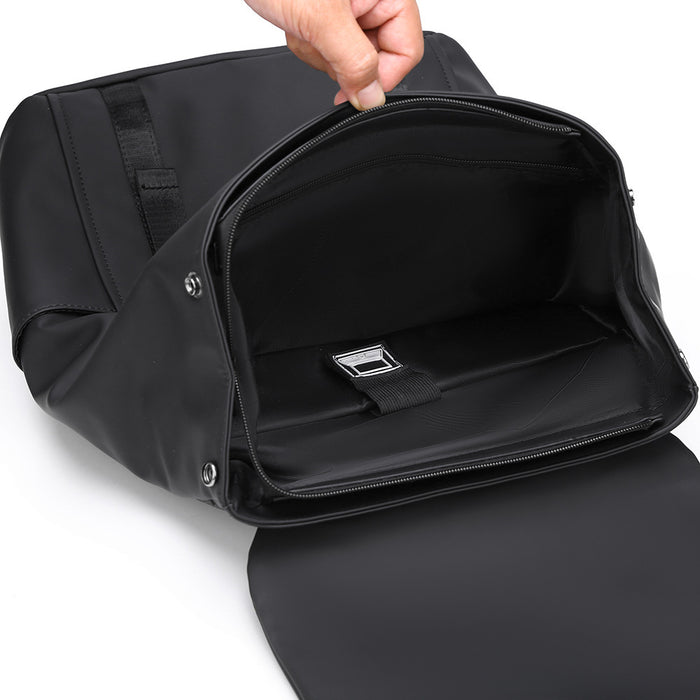 Men's Stylish Backpack With Side Pockets, Great For College And Outdoor Activities, Sturdy & Roomy
