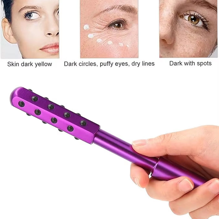 30 Germanium Beauty Stick Massage Beauty Stick Gesichtsroller Facelifting-Stab Anti-Falten-Gesichtsmassagegerät Hautpflege-Tool Derma Rolling Face Massage Roller Zauberstab