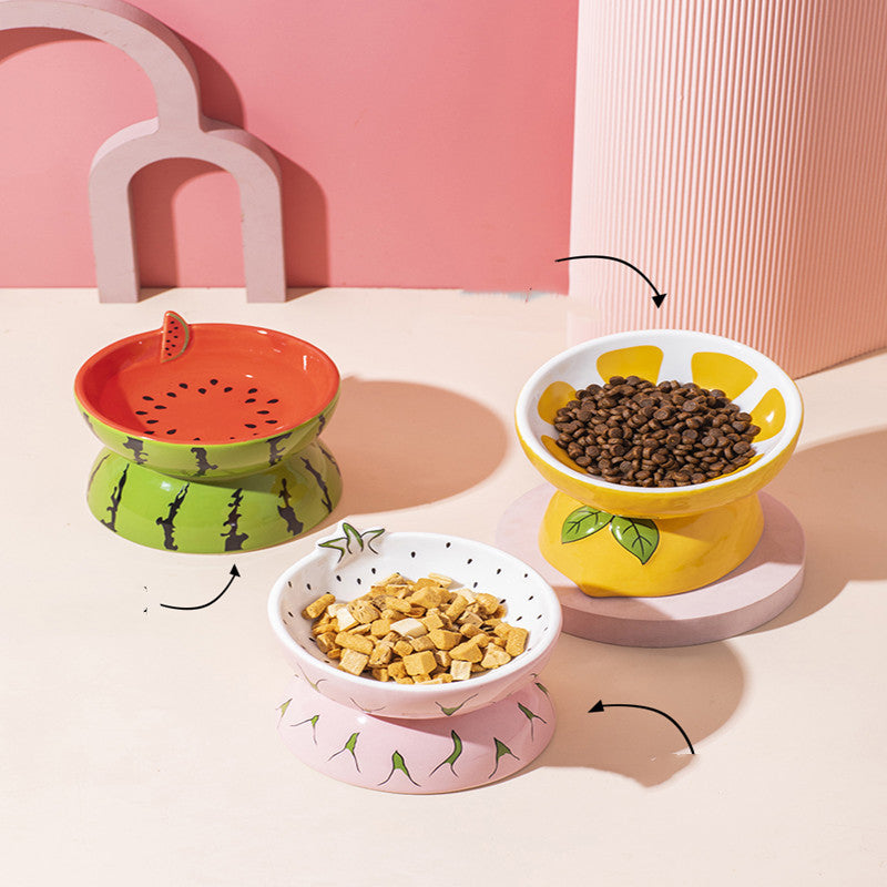 Cat Bowl Cerami Pet Supplies